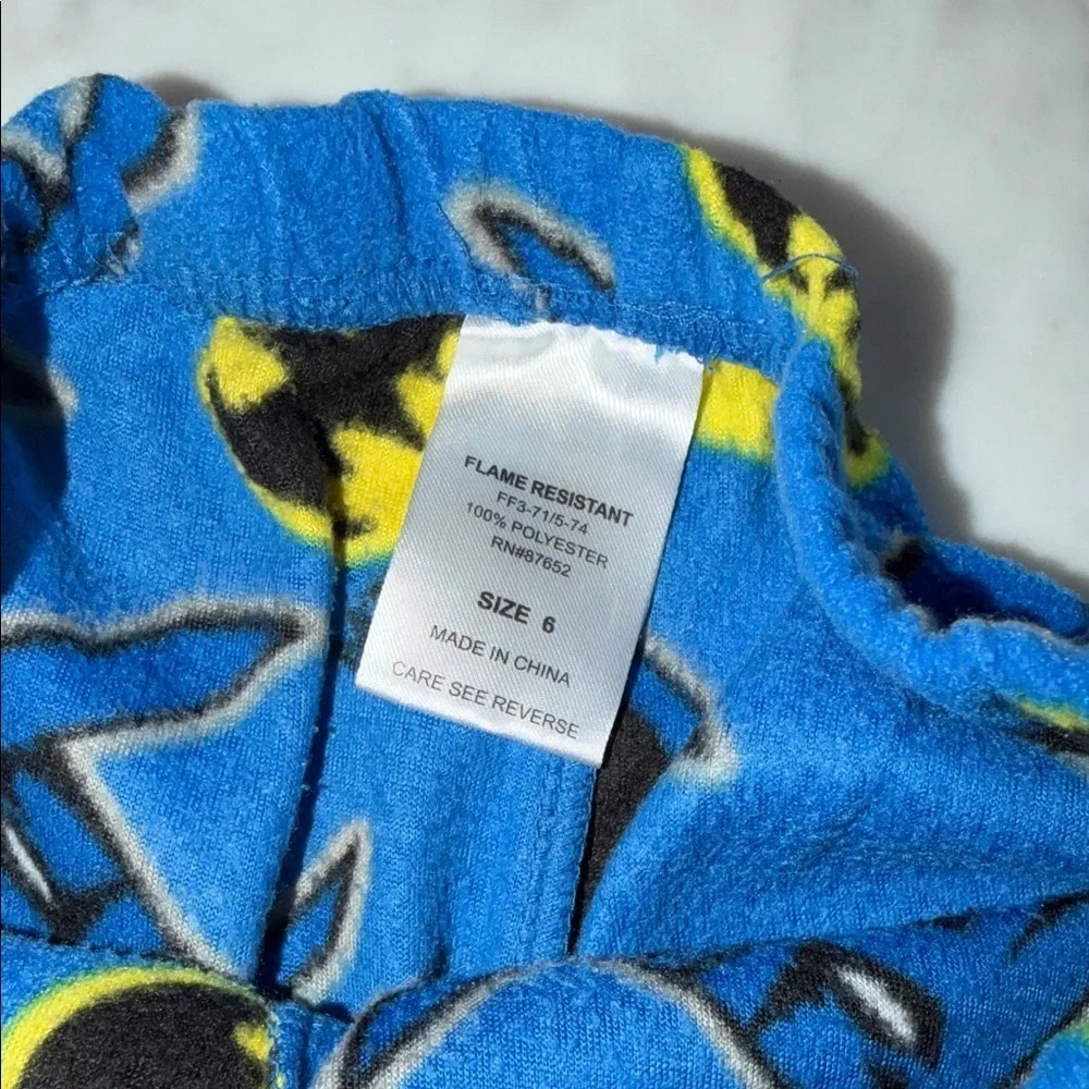 Carter's Kids Pajama Dinosaur Festive & Batman Bottoms Bundle  5/6Y